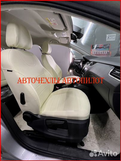 Чехлы Автопилот Skoda Octavia A7 из экокожи