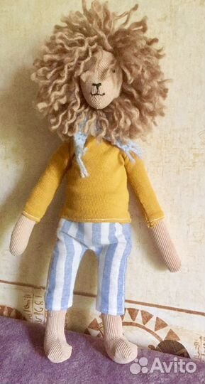 Игрушка мягкая - львенок