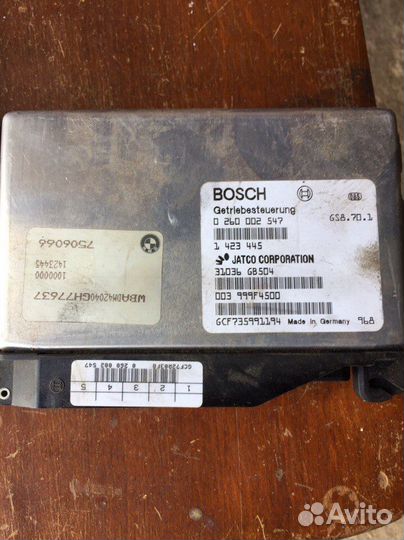 BMW E39 блок АКПП 0260002547