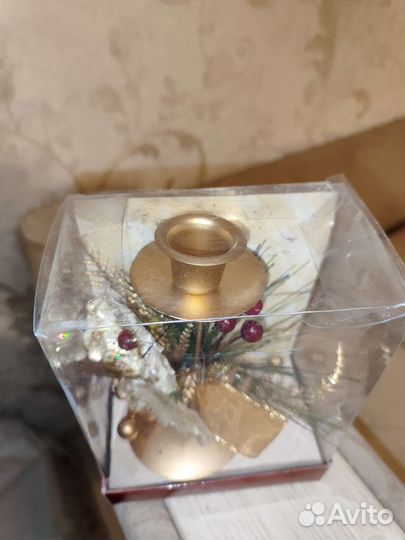 Подсвечник новогодний