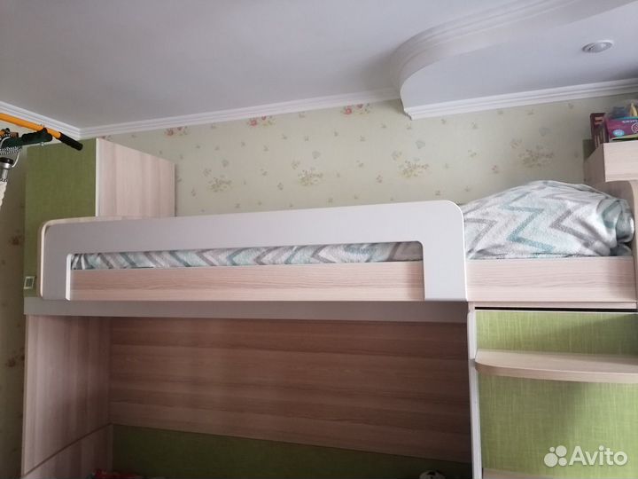 Детская кровать чердак