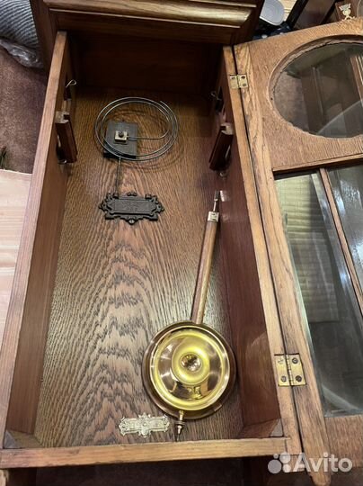 Старинные настенные часы Lenzkirch 1912г.в