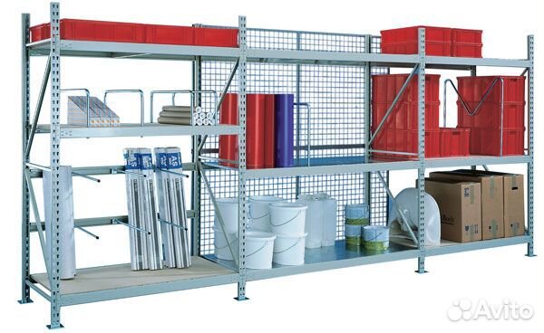 Стеллаж промышленный металлический