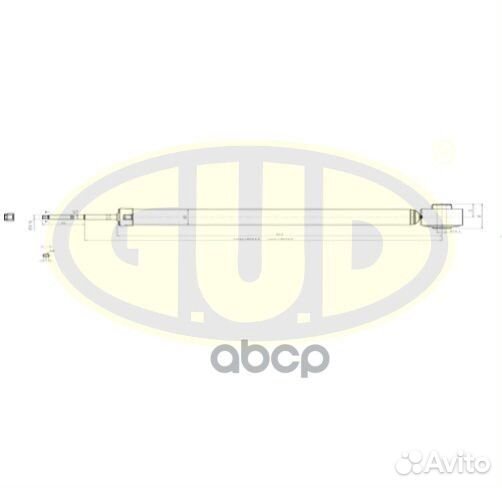 Амортизатор зад прав/лев audi A6 97-05/skod