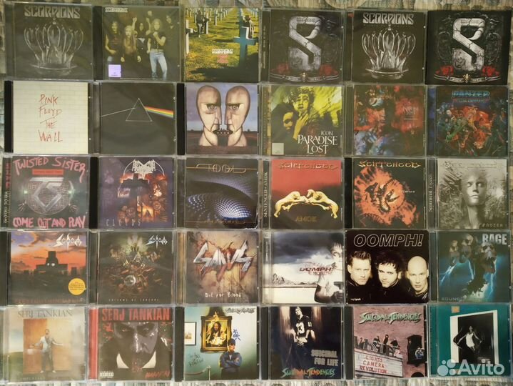CD heavy metal and hard rock № 6