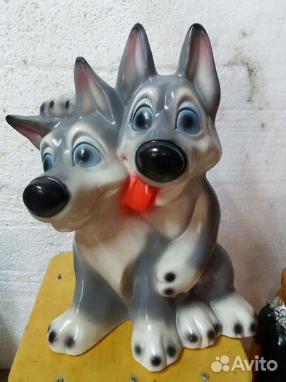 Садовые фигуры из гипсополимера