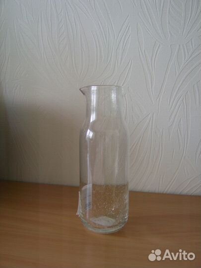 Графин из стекла с пузырьками HM home