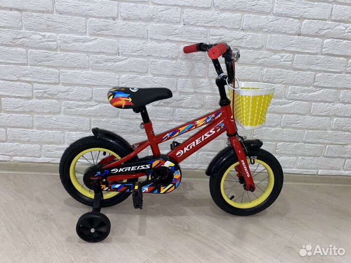 Детский велосипед новый 12 дюймов