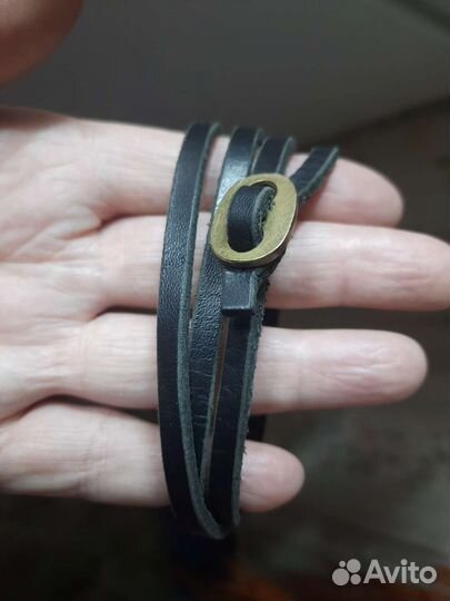 Браслеты кожаные