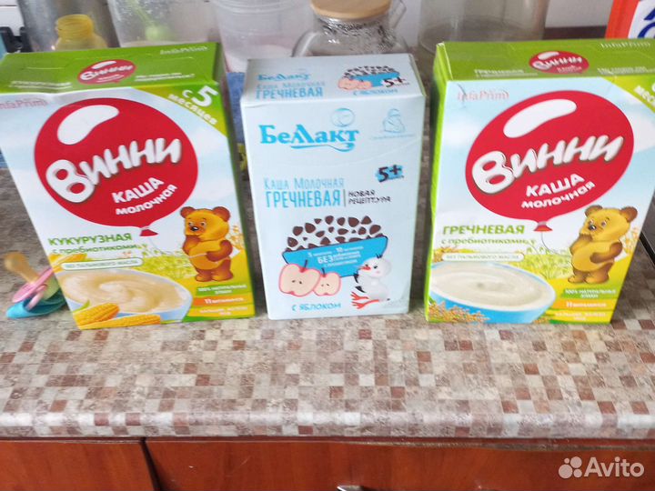 Детские каши молочные