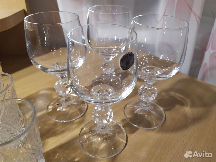 Стопки, фужеры