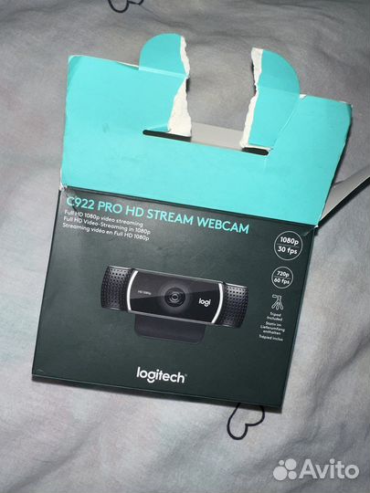 Веб-камера Logitech С922 PRO HD stream webcam