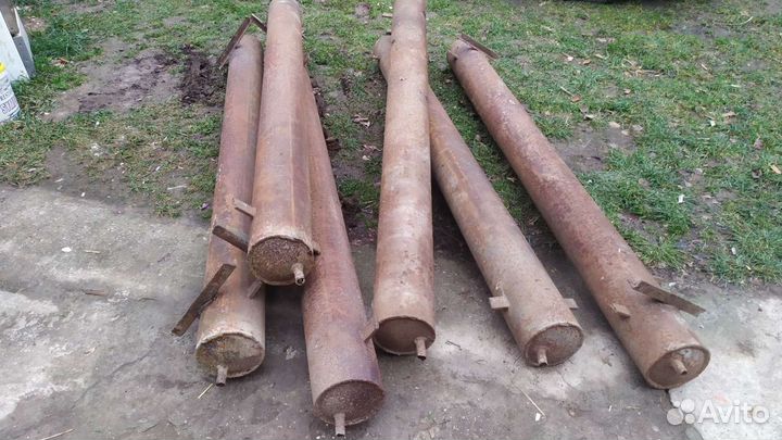 Регистры толстостенные для отопления по 2 метра