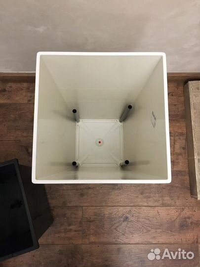 Кашпо с автополивом lechuza cubico 30