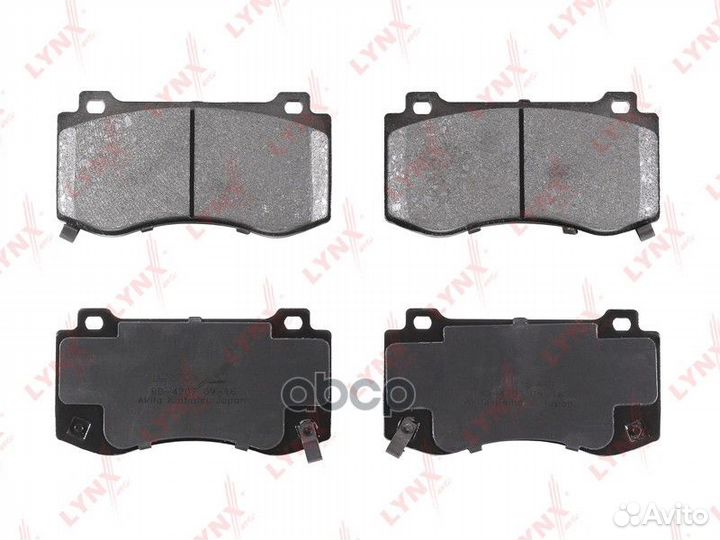 Колодки тормозные дисковые перед BD4207 LYN