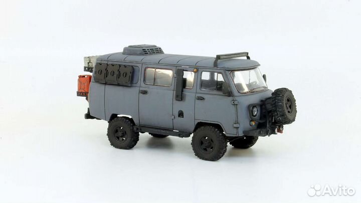 1:35 и 1:43 Экстремальный силовой обвес на УАЗ-Бух