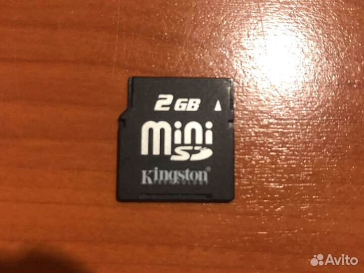 Карта памяти MicroSD 2GB