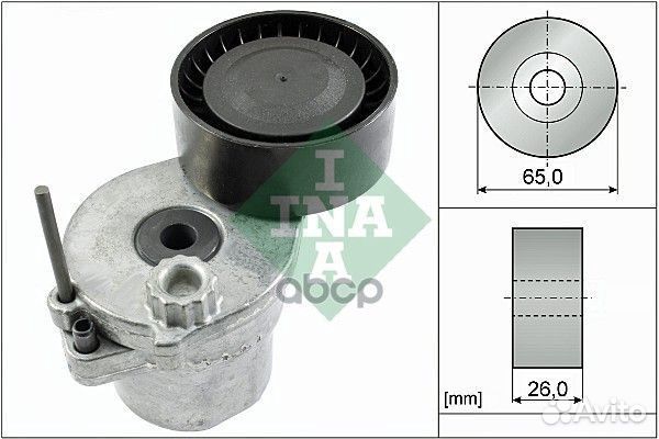 Натяжитель ремня (INA / 534057010)
