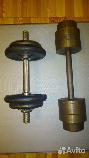 Гантели 10 кг и 14 кг