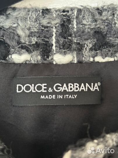 Пальто Dolce Gabbana