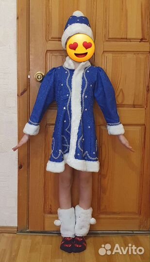 Костюм снегурочки детский