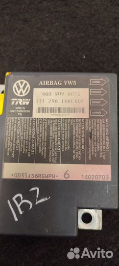 Блок управления AirBaG Seat Ibiza