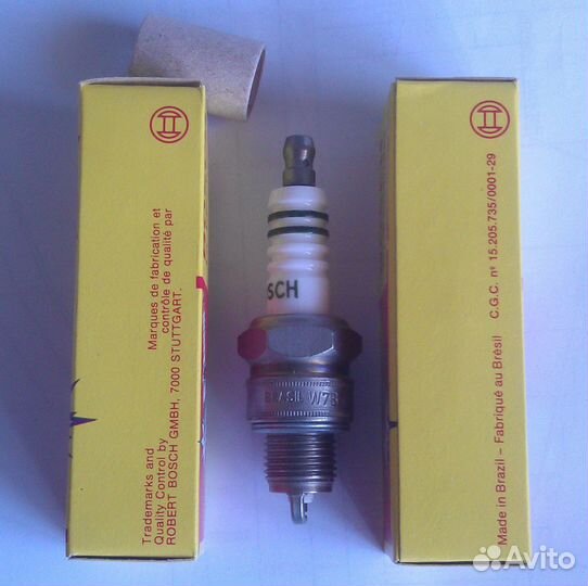 Свечи зажигания Bosch W7B Бразилия (а17в) 4шт.ориг