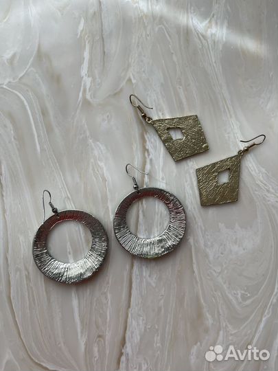 Новые серьги