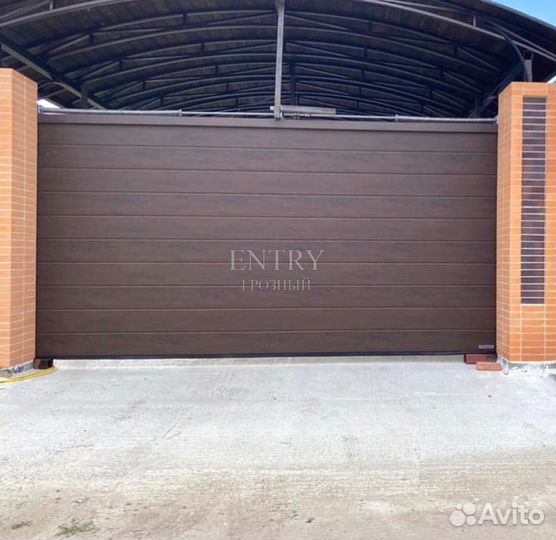 Ворота гаражные секционные