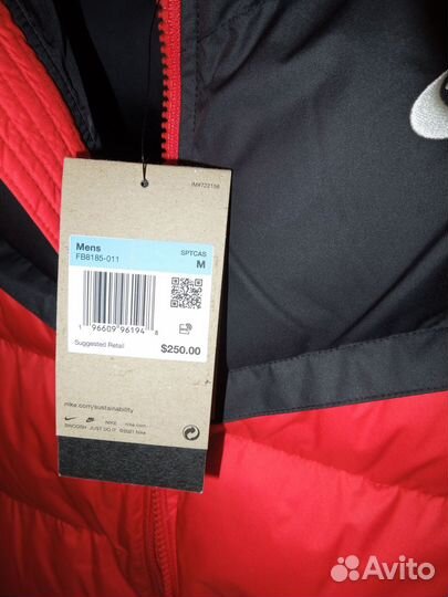 Пуховик Nike Storm-FIT PrimaLoft оригинал