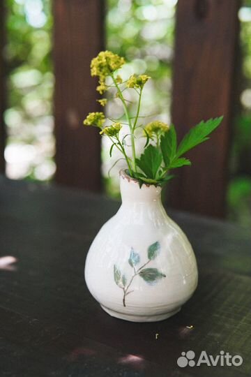 Ваза ручной работы Листик