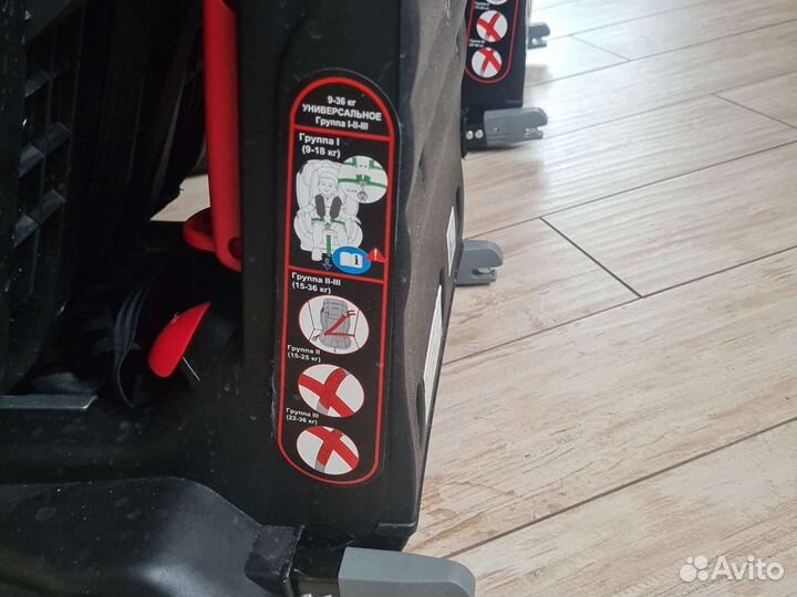 Детское автокресло kenga 9 до 36 кг isofix