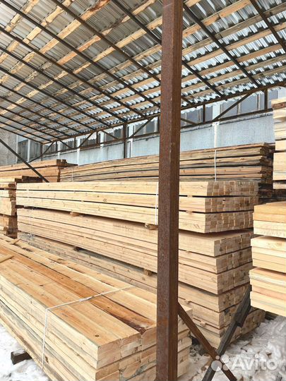 Брус обрезной 100х200х6000мм ГОСТ