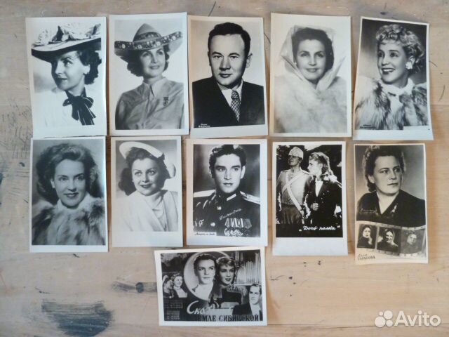 Актеры разных лет(ч\б и цветные фото)