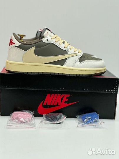 Кроссовки Nike Air Jordan 1 Low Travis Scott