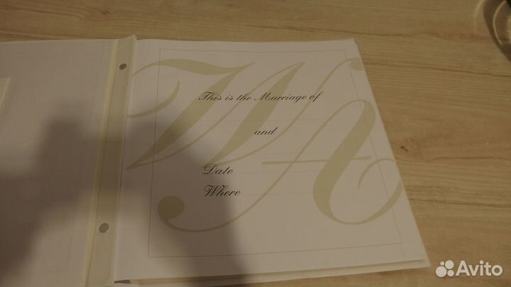 Свадебный фотоальбом