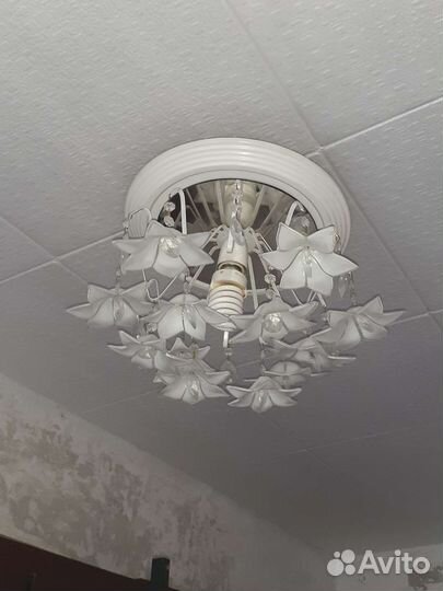 Люстра и светильник бра бу