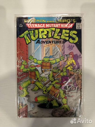 Комикс Черепашки ниндзя Adventures тпб