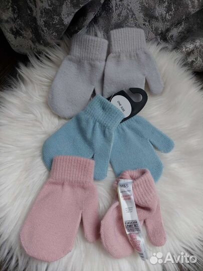 Варежки детские
