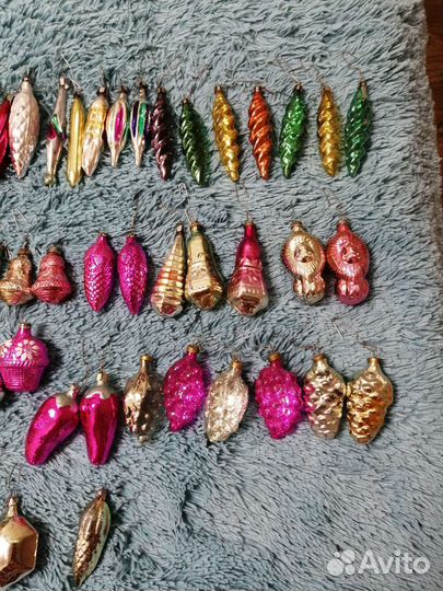 Елочные игрушки СССР