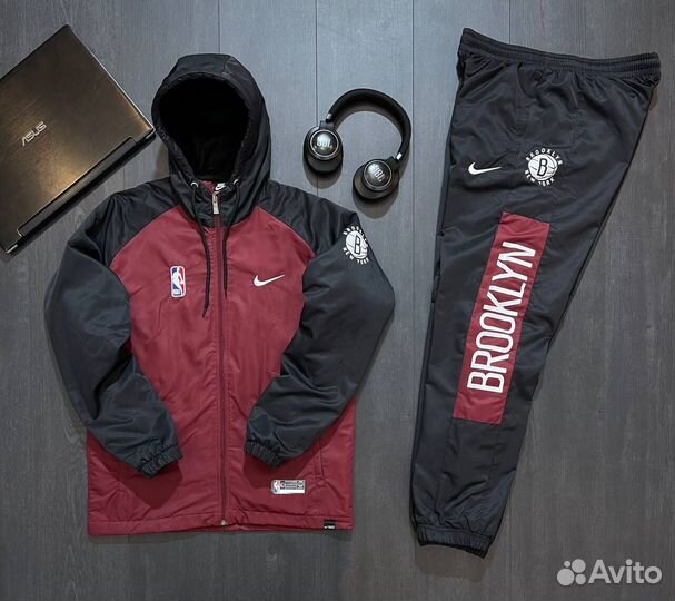 Спортивный костюм Nike Nba Brooklyn плащевый мужск