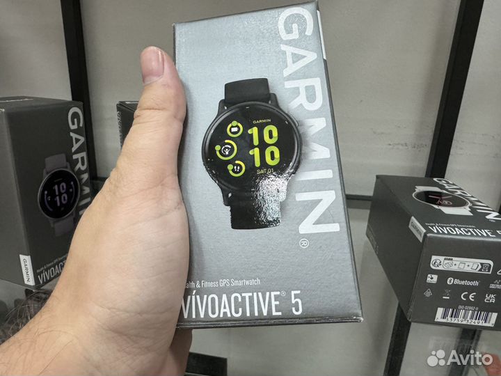 Garmn vivoactive 5 Slate Orchid Cream Gold Navy