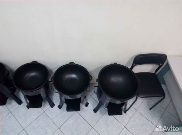 Казан 16л узбекский с печью