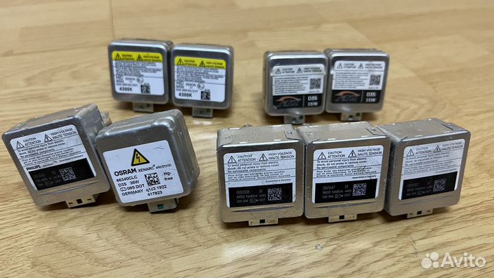 Лампы ксенновые d1s d3s d2s