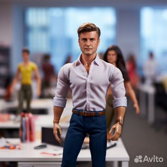 Аватарка в стиле barbie и ken барби кен