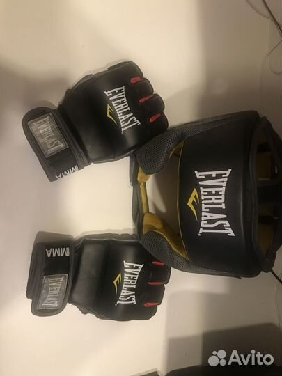 Шлем+перчатки Everlast