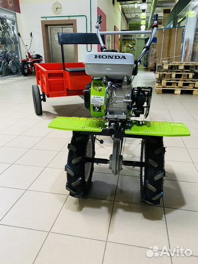 Мотоблок Honda GX270+Телега 500 кг