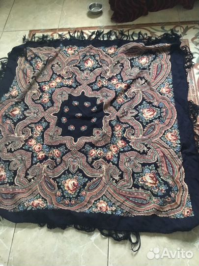 Платок шерстяной СССР