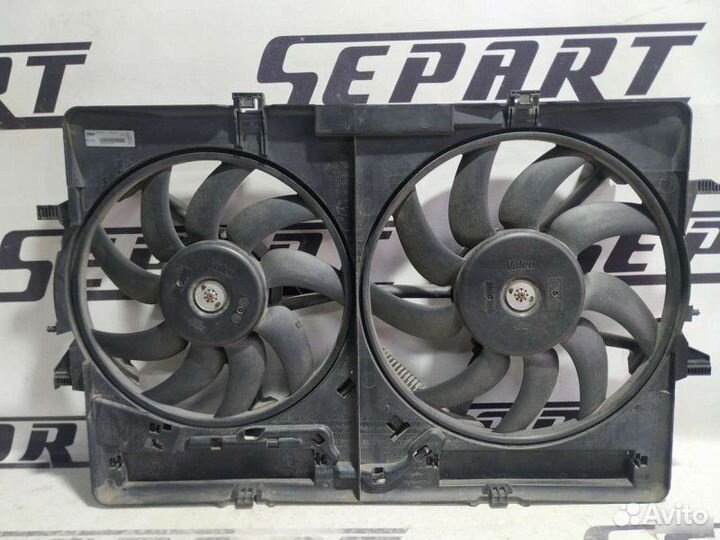 Диффузор вентиляторов всборе Audi A4 B8 2007—2012