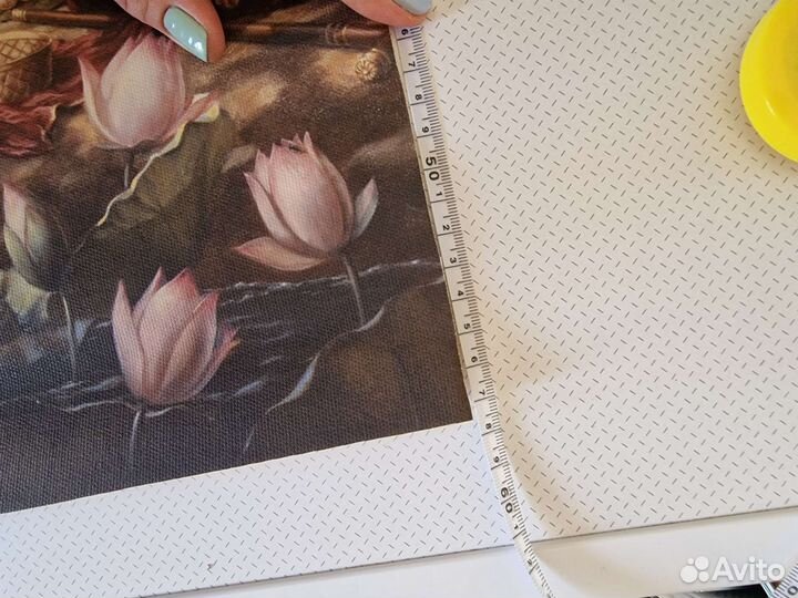 Постер холст вайшнавская атрибутика